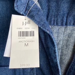 Jill denim shirt dress tags on never worn
